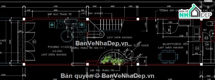 nhà phố 4 tầng,cad nhà phố 4 tầng,nhà phố 4 tầng file cad