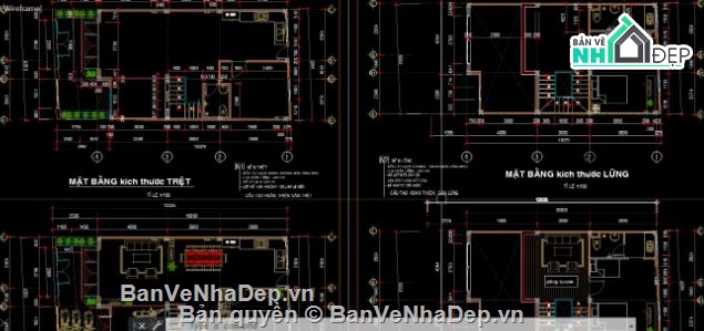 nhà phố 4 tầng,file cad nhà phố 4 tầng,nhà phố file cad,bản vẽ nhà phố
