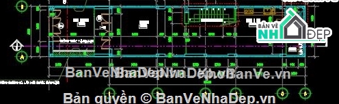 Bản vẽ kiến trúc Nhà,Nhà phố,kết cấu 2 tầng,full bản vẽ nhà phố