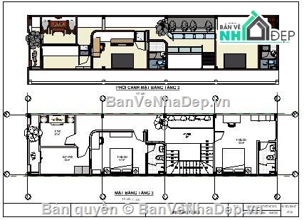 Nhà phố 5x20m,5x20x3 tầng,nhà phố 3 tầng,phương án nhà phố 3 tầng