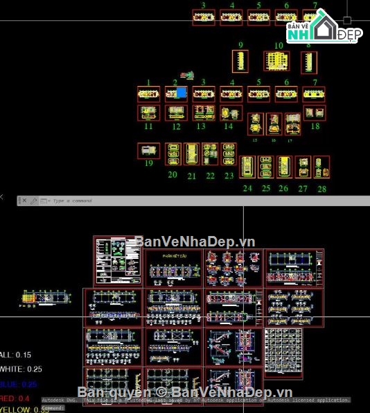 nhà phố 6 tầng,cad nhà phố 6 tầng,autocad nhà phố 6 tầng