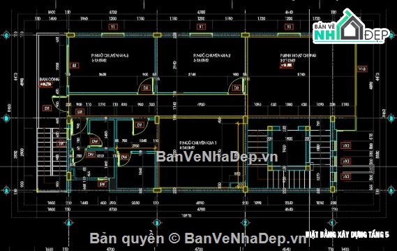 bản vẽ nhà phố 7 tầng,revit nhà phố 7 tầng,file revit nhà phố 7 tầng