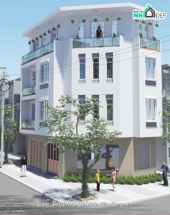 nhà phố 4 tầng,lô góc 4 tầng,căn góc 4 tầng
