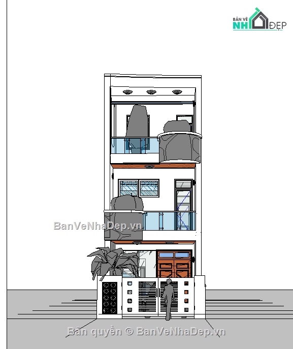 nhà phố 4.5x20m,nhà phố 3 tầng đẹp,nhà phố đẹp,nhà phố hiện đại,nhà phố xanh