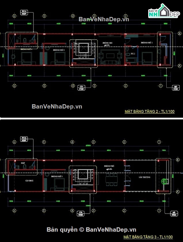 Nhà phố 3 tầng,Nhà 3 tầng hiện đại,nhà phố 3 tầng file cad,cad nhà phố 3 tầng