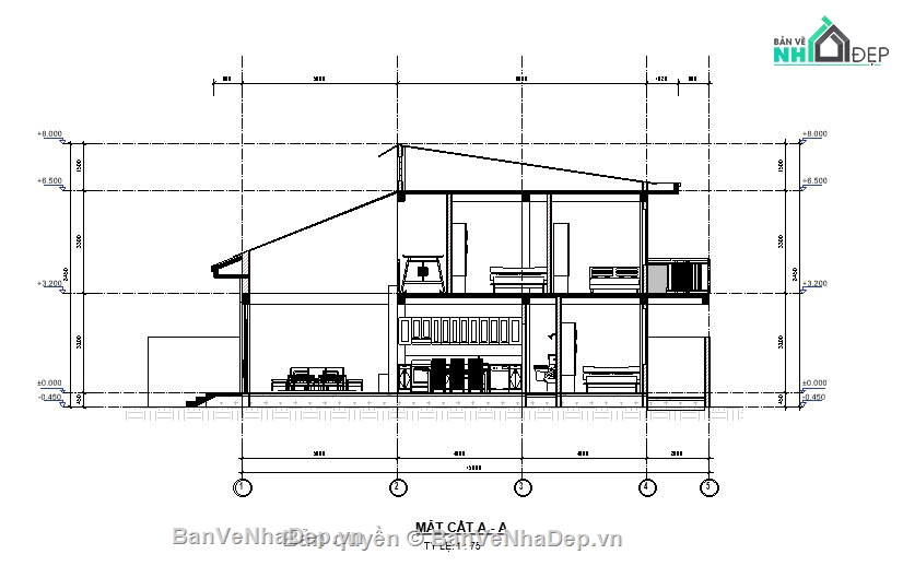 nhà phố đẹp,nhà kích thước 5 x 15m,nhà đẹp 1 tầng,nhà phố 1 tầng đẹp,nhà gác lửng 1.5 tầng,mẫu nhà gác lửng đẹp