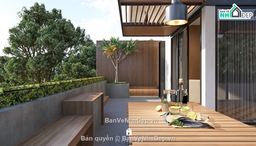 nhà phố mái bằng,nhà 2 tầng hiện đại,nhà hiện đại