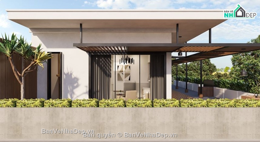 nhà phố mái bằng,nhà 2 tầng hiện đại,nhà hiện đại