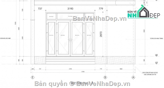 Nhà phố,nhà phố 1 tầng,cad nhà phố 1 tầng,file cad nhà phố 1 tầng,autocad nhà phố 1 tầng