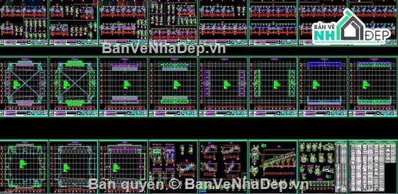 Nhà thi đấu đa năng,nhà thi đấu,cad nhà thi đấu,nhà thi đấu file cad