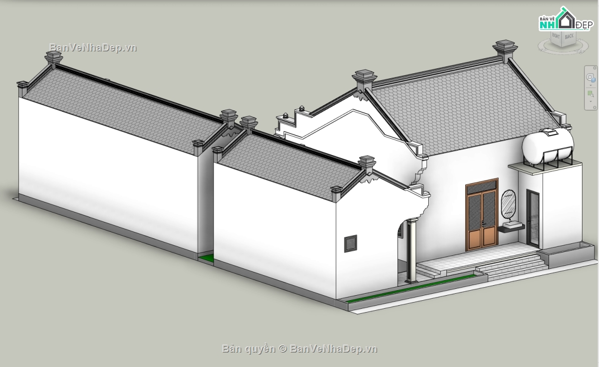 Nhà thờ đình chùa miếu Revit,chùa miếu Revit,Nhà thờ đình chùa