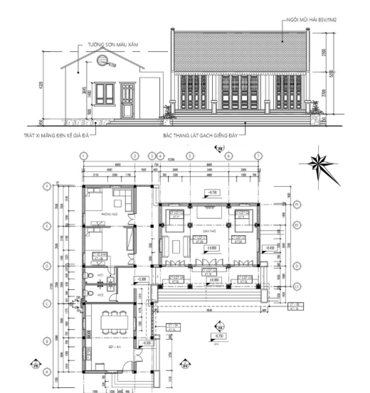 Nhà thờ họ,cad nhà thờ họ,file cad nhà thờ họ,nhà thờ họ file cad