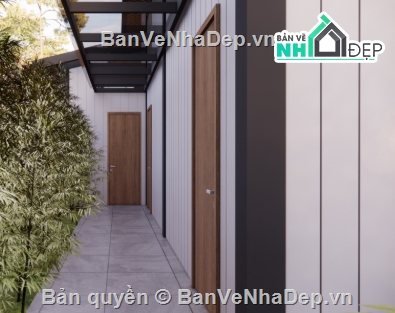 nhà vườn 1 tầng,cad nhà vườn 1 tầng,file cad nhà vườn 1 tầng