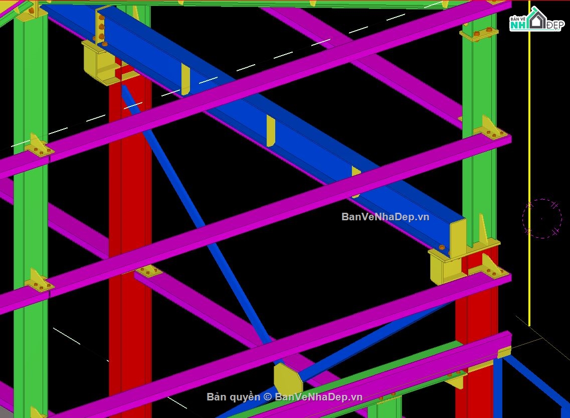 tekla,nhà xưởng,kết cấu nhà xưởng