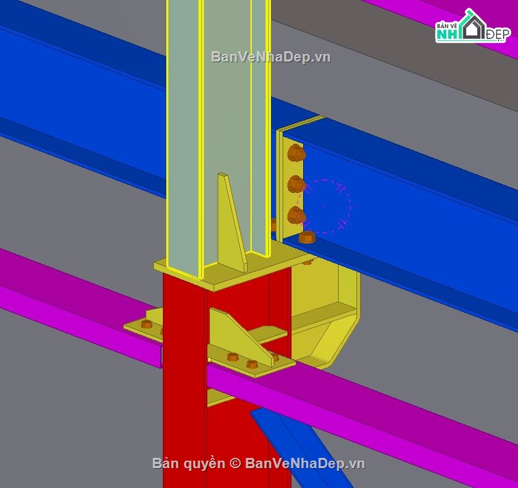tekla,nhà xưởng,kết cấu nhà xưởng