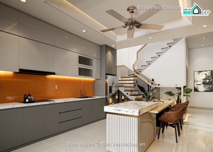 sketchup nội thất,nội thất nhà hiện đại,sketchup nội thất hiện đại