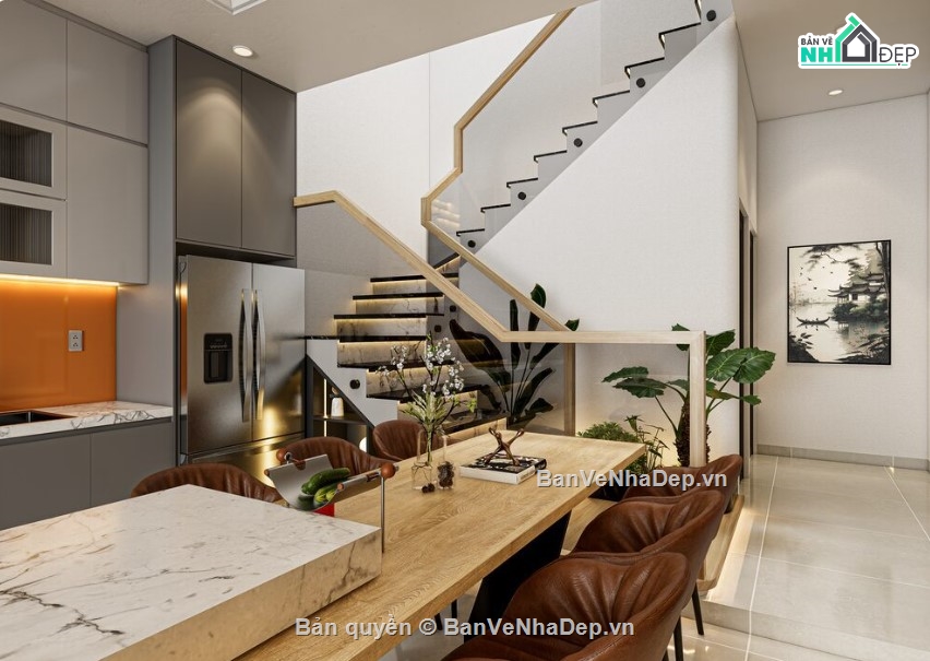 sketchup nội thất,nội thất nhà hiện đại,sketchup nội thất hiện đại