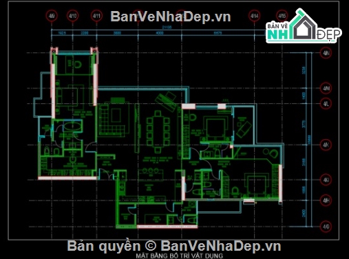 nội thất penhouse,cad nội thất,file cad nội thất