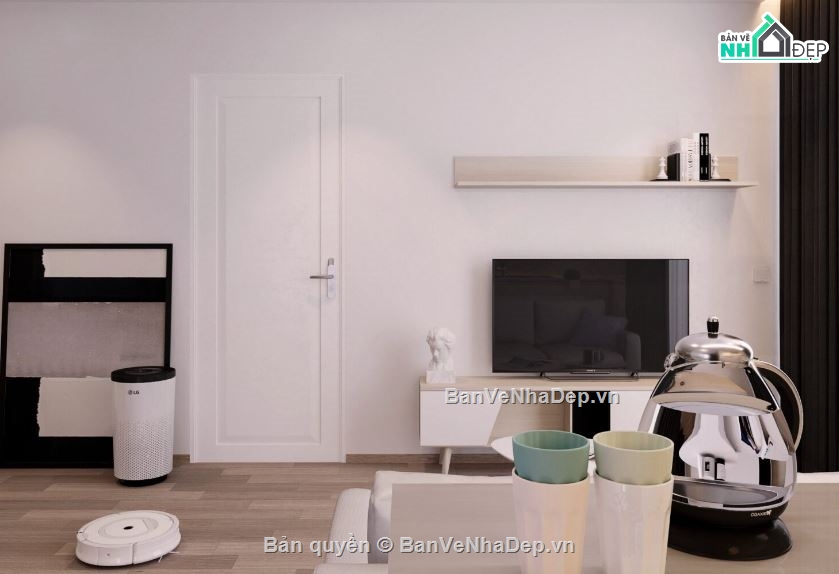 file sketchup phòng khách,phòng khách bếp,phòng bếp sketchup,sketchup phòng khách,Nội thất phòng khách bếp