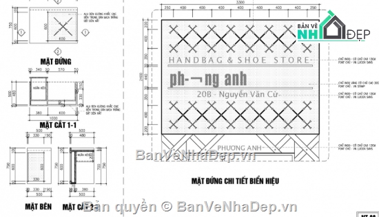 shop túi xách,file cad shop túi xách,túi xách file cad