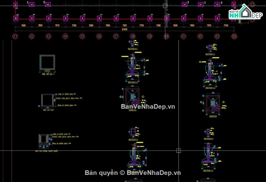 xưởng công nghiệp,Nhà công nghiệp,nhà xưởng file cad