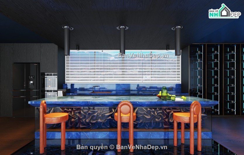 phòng khách đẹp,phòng bếp sketchup,sketchup phòng khách,khách bếp đẹp