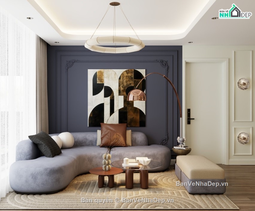 sketchup phòng khách,sketchup phòng khách hiện đại,phòng khách hiện đại,phòng hiện đại