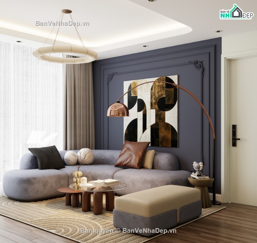 sketchup phòng khách,sketchup phòng khách hiện đại,phòng khách hiện đại,phòng hiện đại