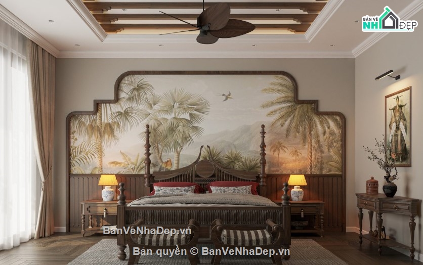 phòng ngủ sketchup,sketchup phòng ngủ đẹp,phòng ngủ sketchup đẹp