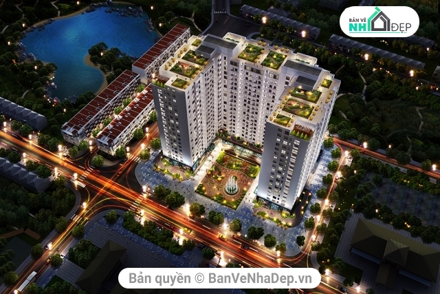 tổng thể,Phối cảnh phòng bếp tổng thể,phối cảnh,ghép cảnh,tổng hợp,ban đêm