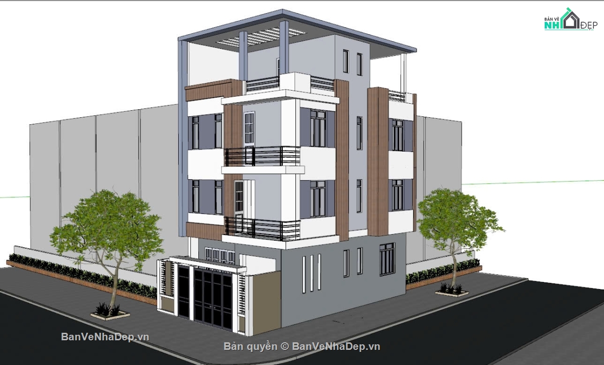 Mẫu nhà 7.7x10m,Thiết kế nhà 7.5x10m,Bản vẽ nhà 7.5x10m,Hồ sơ thiết kế nhà 7.7x10m,Bản vẽ nhà phố cao 3.5 tầng