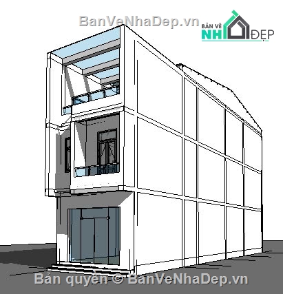 nhà phố 3 tầng,nhà 3 tầng,nhà kích thước 5 x 20m