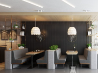 sketchup quán cafe,quán cafe sketchup,file sketchup quán cafe