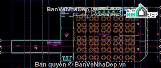 nhà hàng tiệc cưới,cad nhà hàng tiệc cưới,nhà hàng tiệc cưới cad