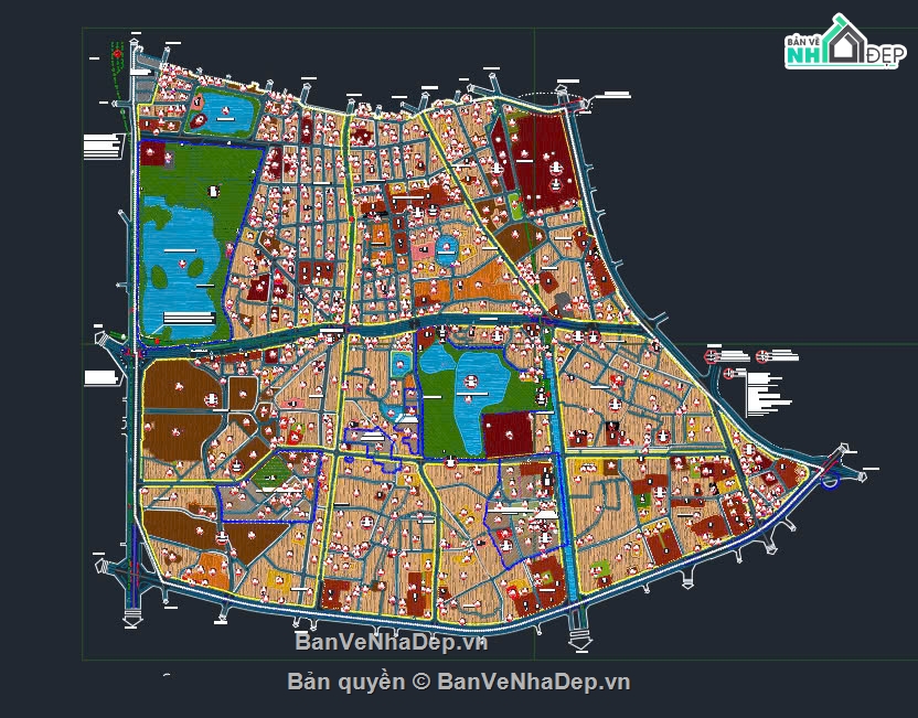 Quy hoạch phân khu Hà Nội,phân khu H1-4,file cad quy hoạch hà nội,quy hoạch phân khu H1-4