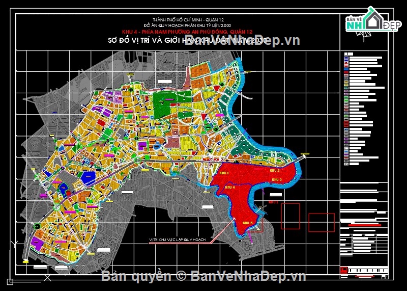 Quy hoạch quận 12,bản vẽ quy hoạch,quy hoạch thành phố hồ chí minh