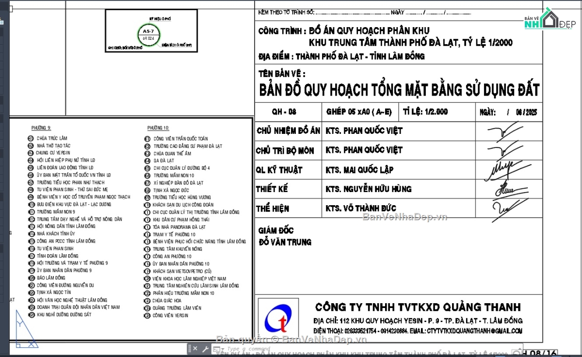 thành phố Đà Lạt,Quy hoạch Đà Lạt,quy hoạch xây dựng Đà Lạt,Quy hoạch phân khu trung tâm Đà Lạt,Đà Lạt