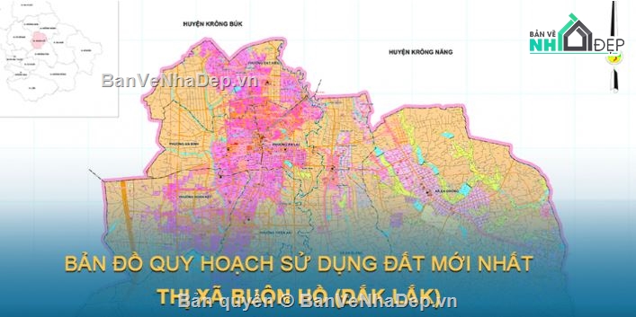 Quy hoạch sử dụng đất 2030,Quy hoạch sử dụng đất đến năm 2030,sử dụng đất Buôn Hồ tỉnh ĐẮK NÔNG