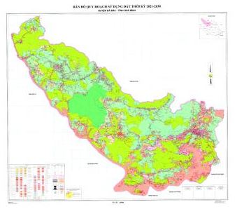 Quy Hoạch Chung,quy Hoạch Sử Dụng Đất,Huyện Đà Bắc,Hoà Bình