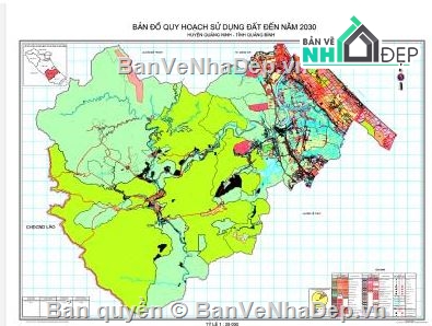 Quy Hoạch Chung,Quy Hoạch Sử Dụng Đất,Sử Dụng Đất Đến Năm 2030 Huyện Quảng Ninh