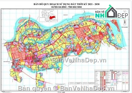 Quy hoạch sử dụng đất 2030,Quy hoạch sử dụng đất đến năm 2030,quy hoạch sử dụng đất Gia Bình