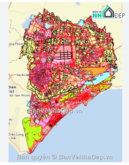 sử dụng đất,Quy hoạch sử dụng đất 2030,quy hoạch sử dụng đất huyện Đất Đỏ