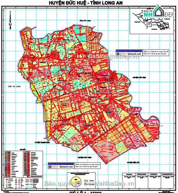 Quy hoạch đất Long An,Quy hoạch sử dụng đất 2030,quy hoạch sử dụng đất,bản đồ quy hoạch đức huệ