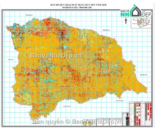 Quy hoạch sử dụng đất huyện Ea Hleo,sử dụng đất huyện Ea Hleo,Ea Hleo tỉnh ĐẮK NÔNG