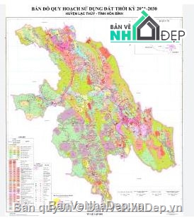 sử dụng đất,Quy hoạch sử dụng đất 2030,sử dụng đất Lạc Thuỷ