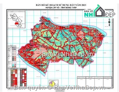 sử dụng đất,Quy hoạch sử dụng đất 2030,sử dụng đất Lấp Vò