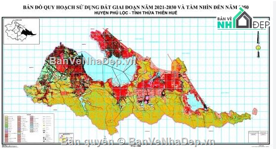 Quy hoạch sử dụng đất 2030,sử dụng đất Phú Lộc Thừa Thiên Huế,sử dụng đất Phú Lộc