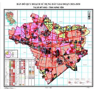 Quy hoạch sử dụng đất 2030,sử dụng đất,Quy hoạch sử dụng đất TX Mỹ Hào