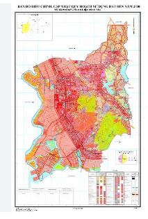 sử dụng đất,Quy hoạch sử dụng đất 2030,sử dụng đất TX Phú Mỹ