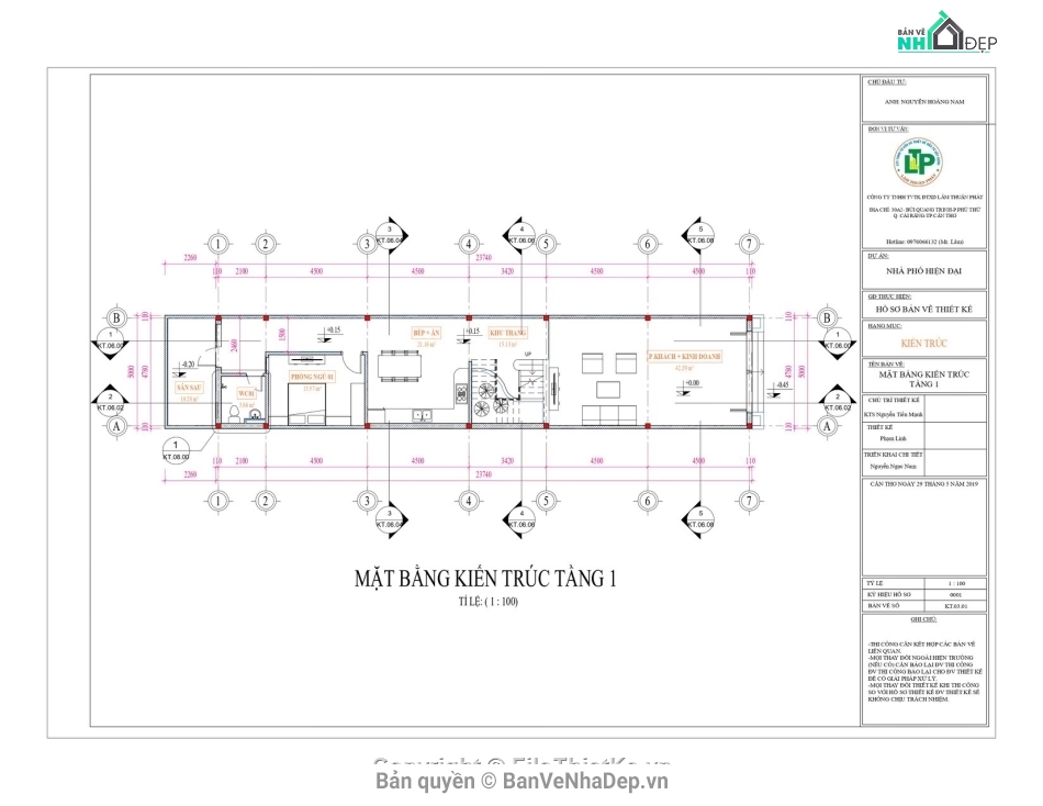 Thiết kế nhà phố 3 tầng,File revit nhà phố 3 tầng,Revit nhà phố 3 tầng,Revit 2019 Bản vẽ Nhà phố,revit nhà phố 3 tầng